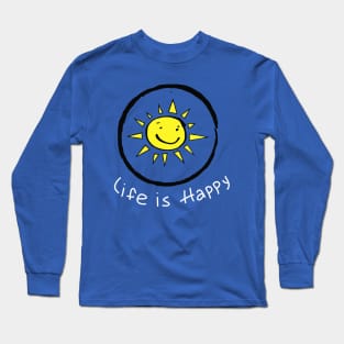 HAPPY Long Sleeve T-Shirt